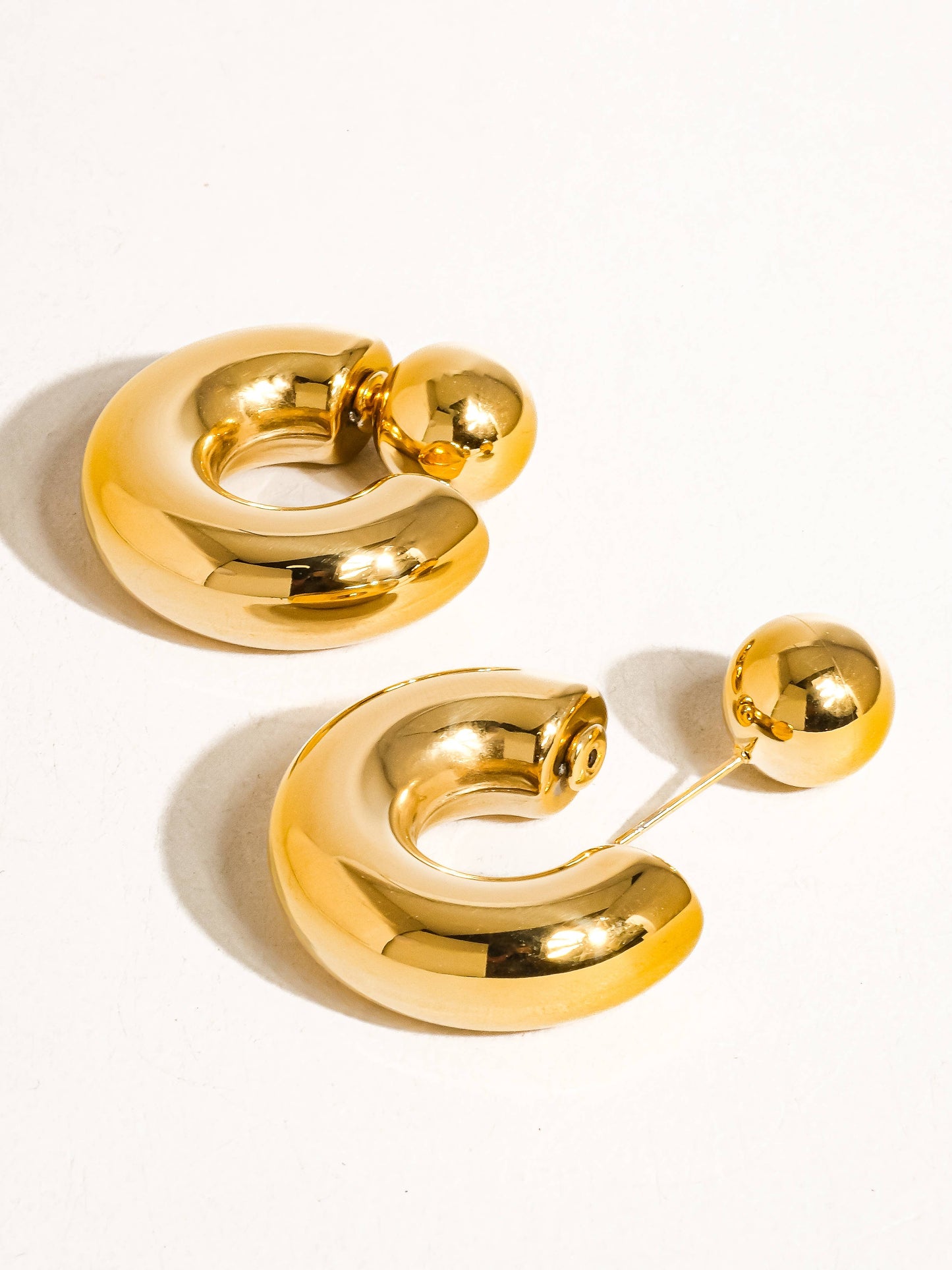 Felicia Gold Hoop Earring