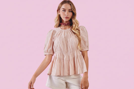 Rose Embroidered Blouse