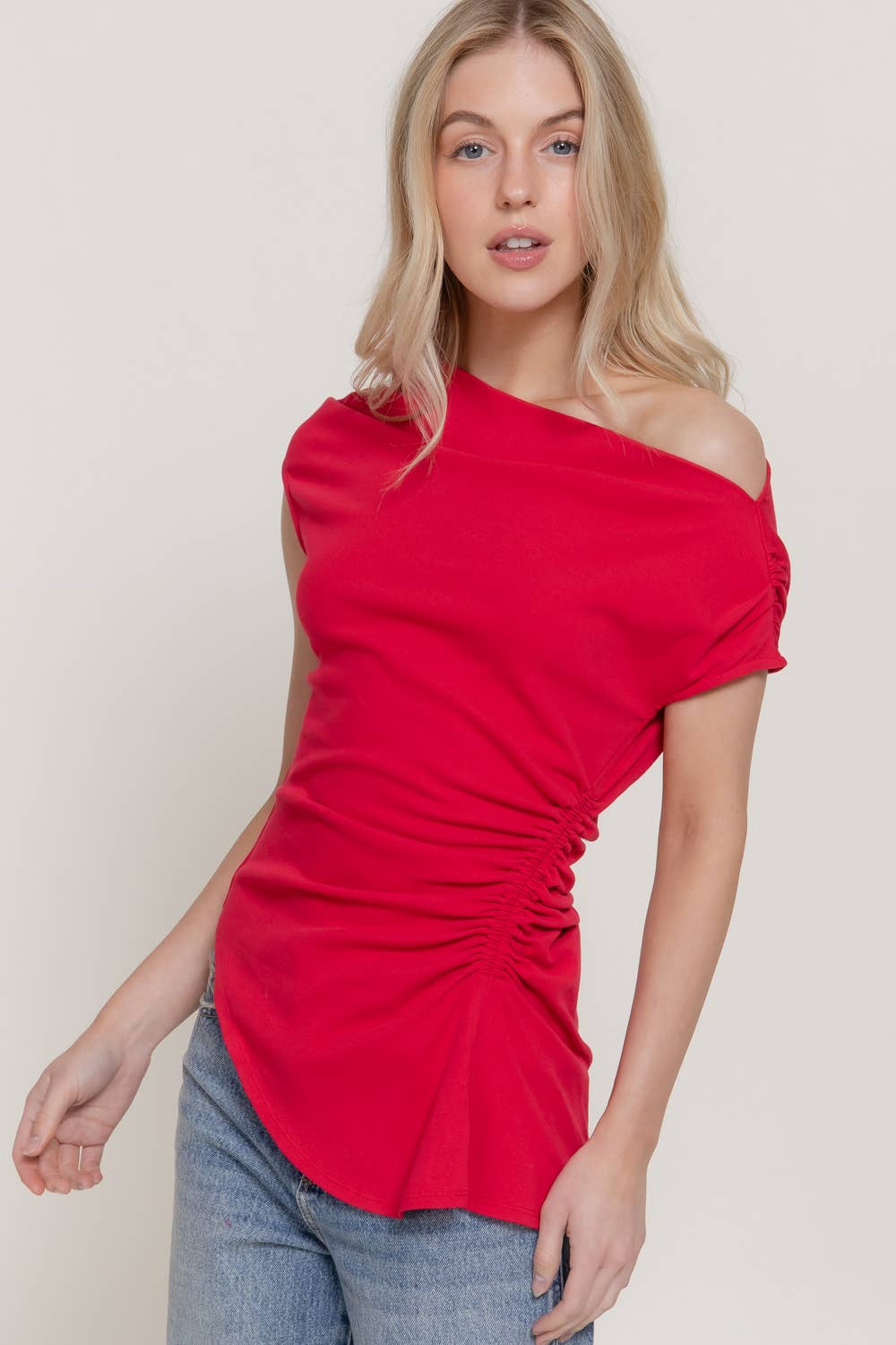 Asymmetric Red Top