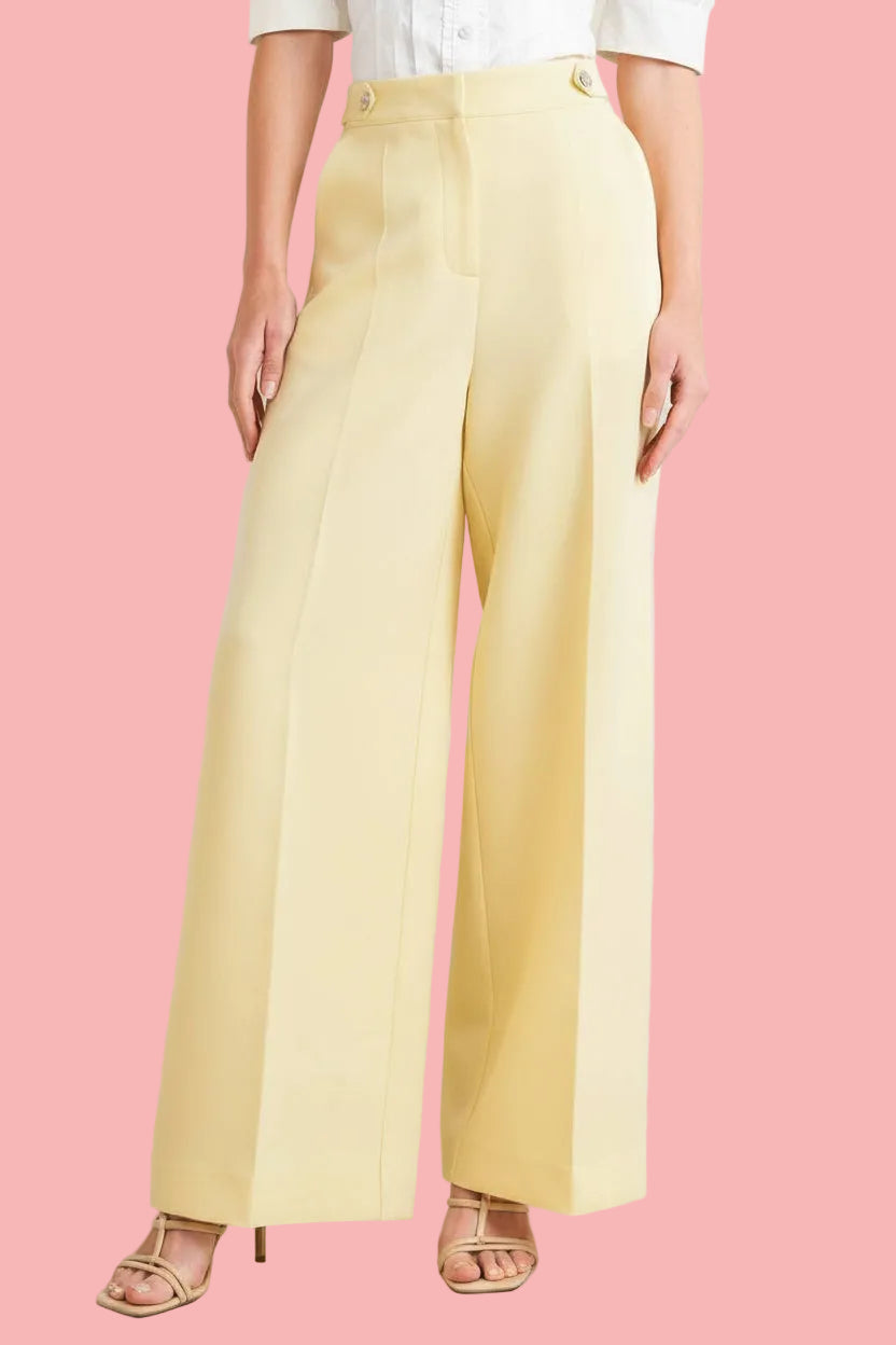 A solid woven pant - FP1928T