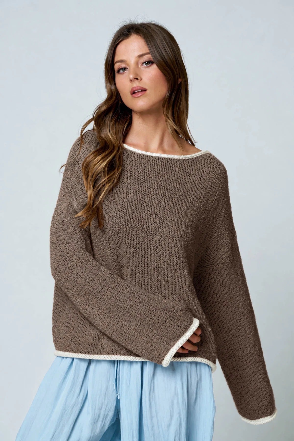 Mocha Light Sweater