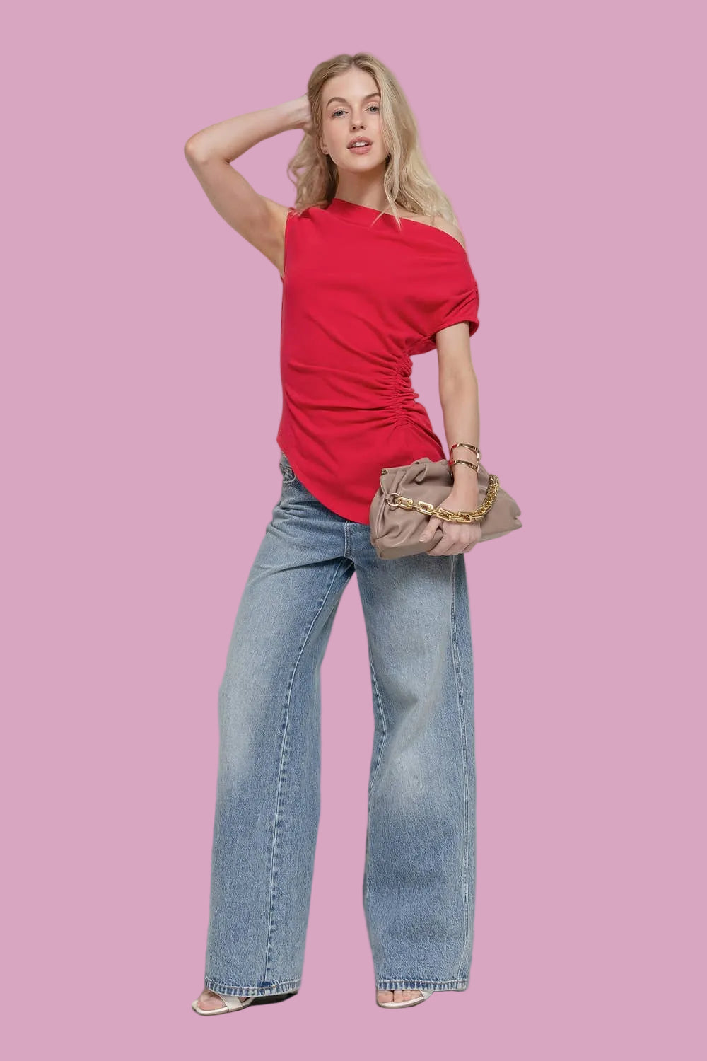 Asymmetric Red Top