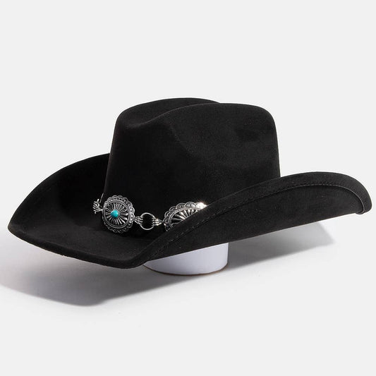 Turquoise Stud Western Cowboy Hat