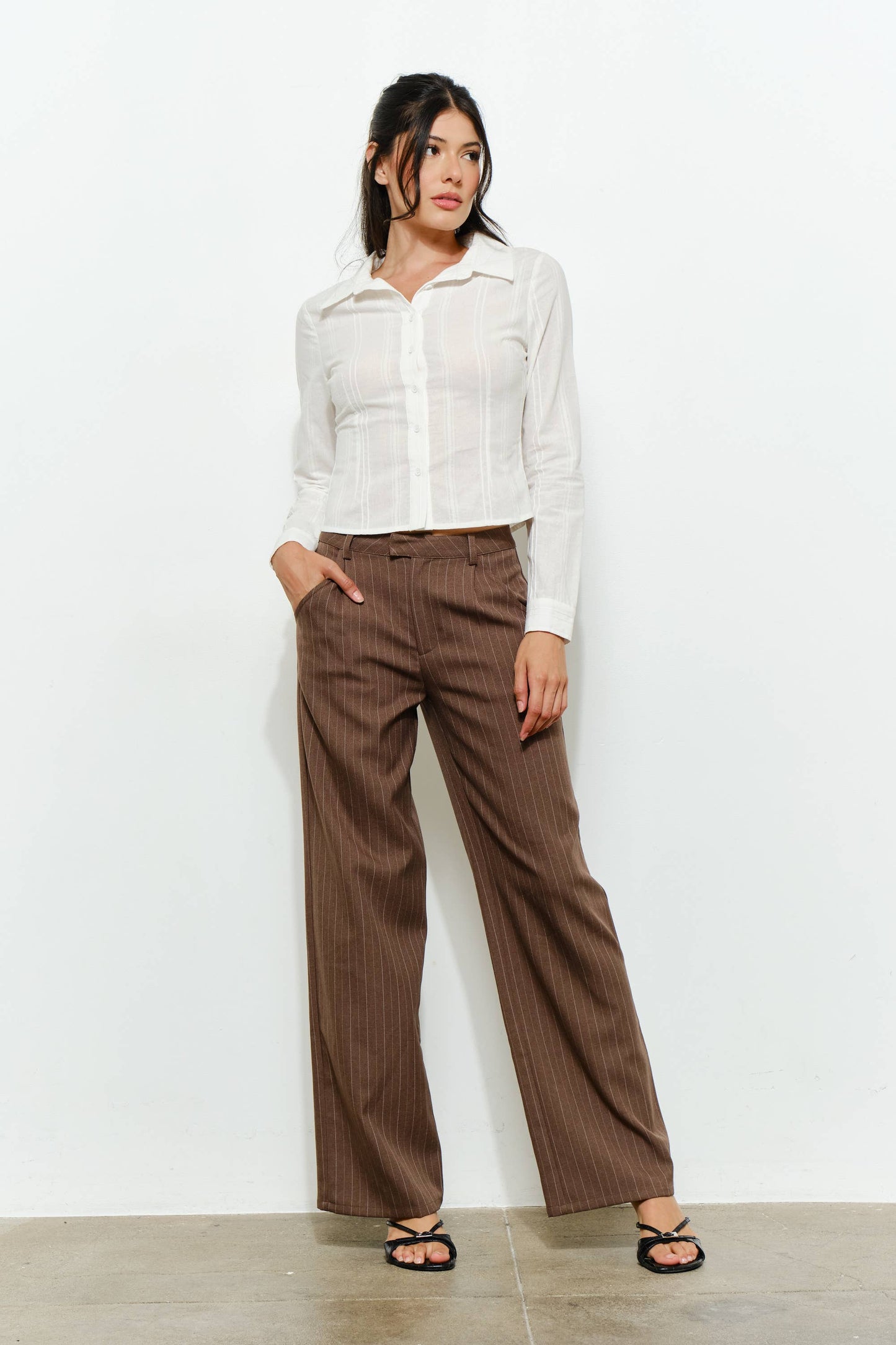 PINSTRIPE PANTS