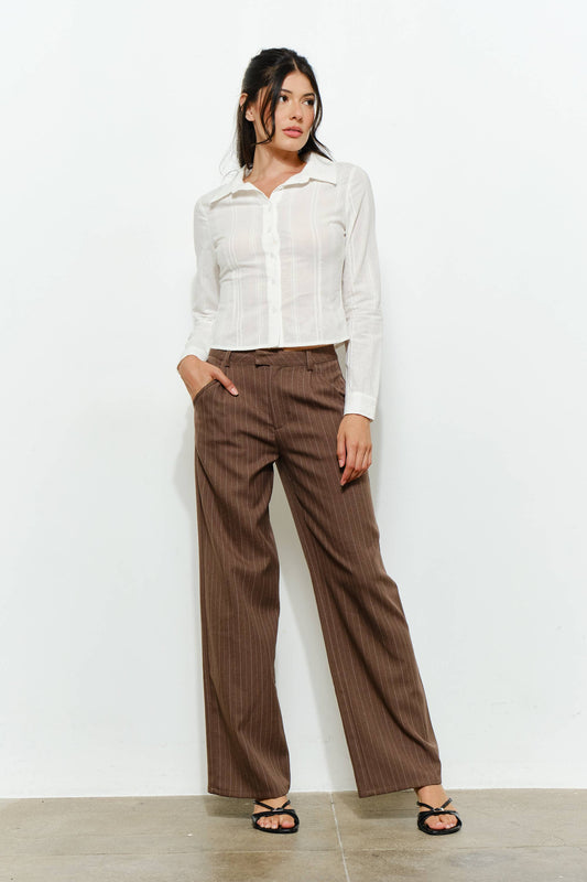 PINSTRIPE PANTS