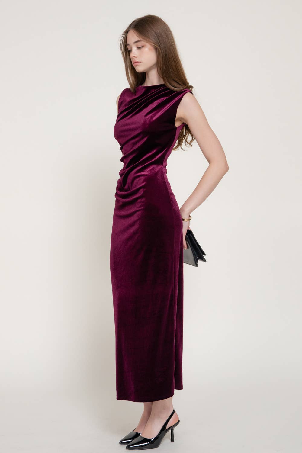Lucy Velvet Dress