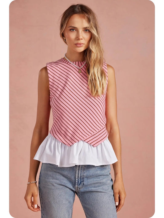 Pamela Striped Top