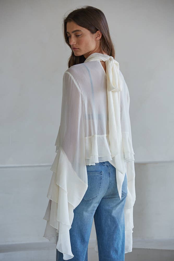 Becka Chiffon Top