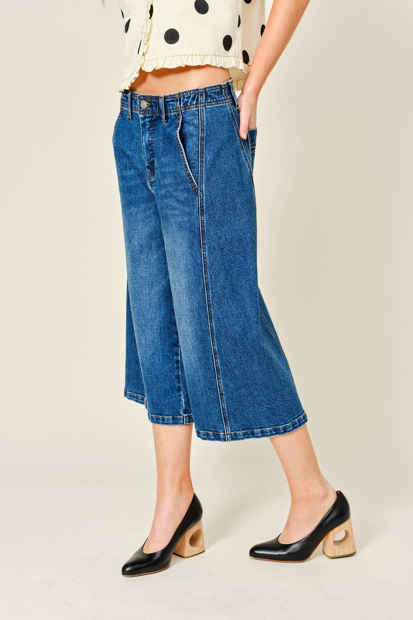 Denim Bermudas