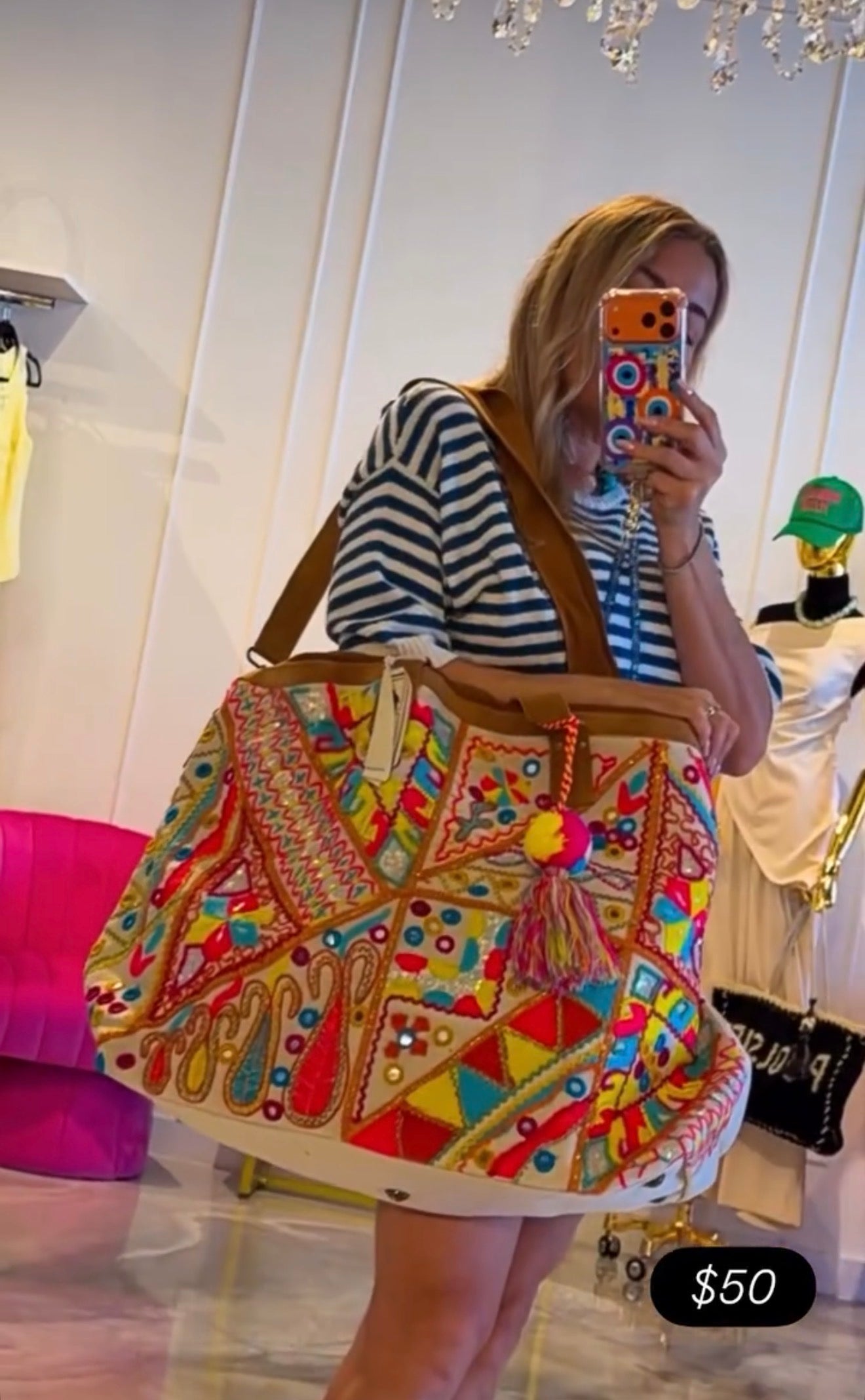 Juliana Beaded Travel Bag