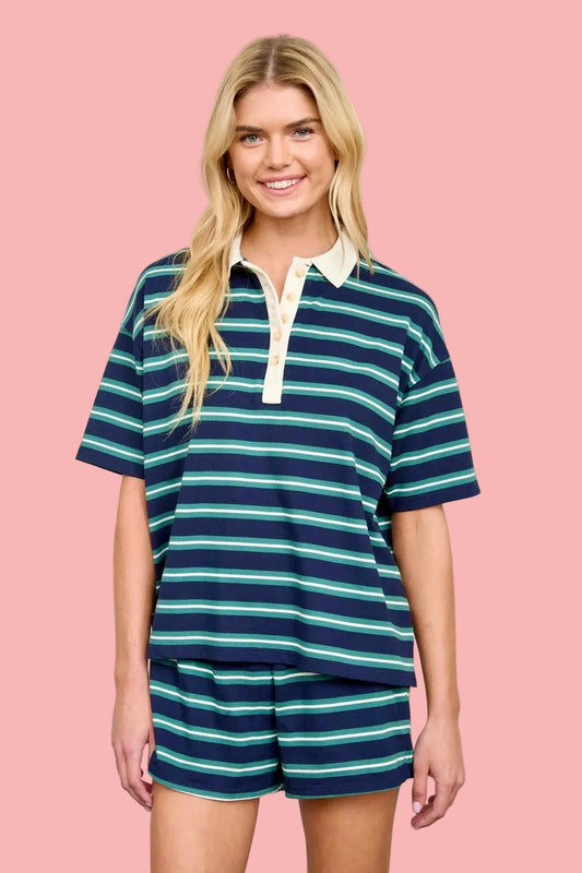 Polo Shorts Set