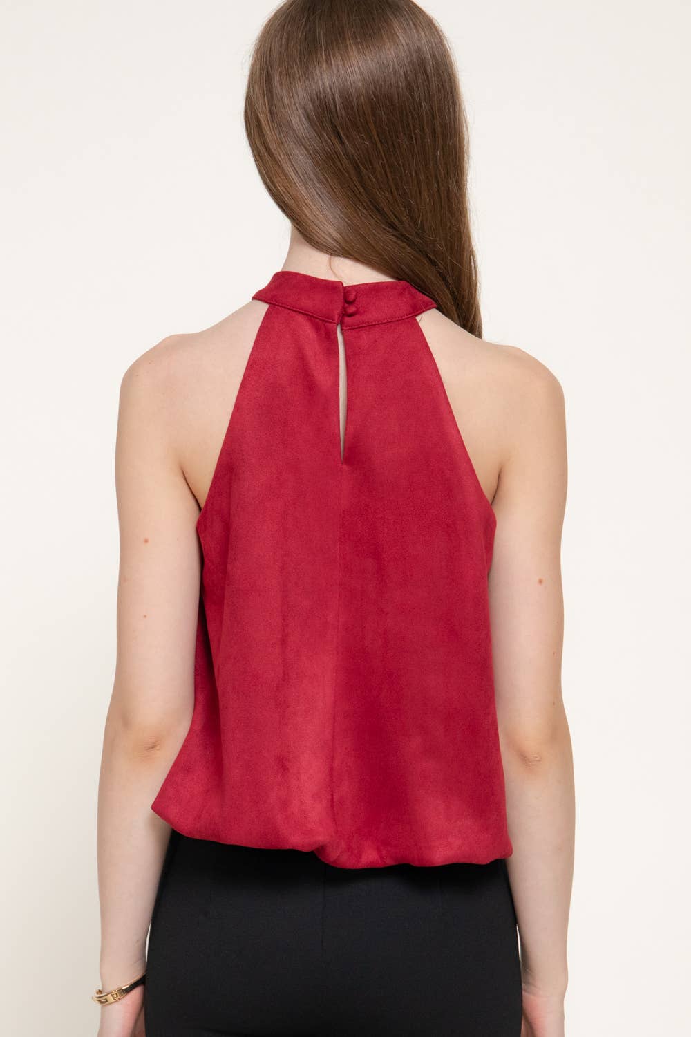 Loraine Suede HalterTop