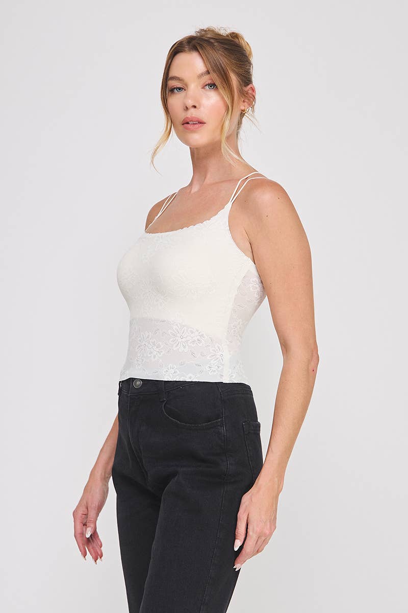 Lace Cami Black