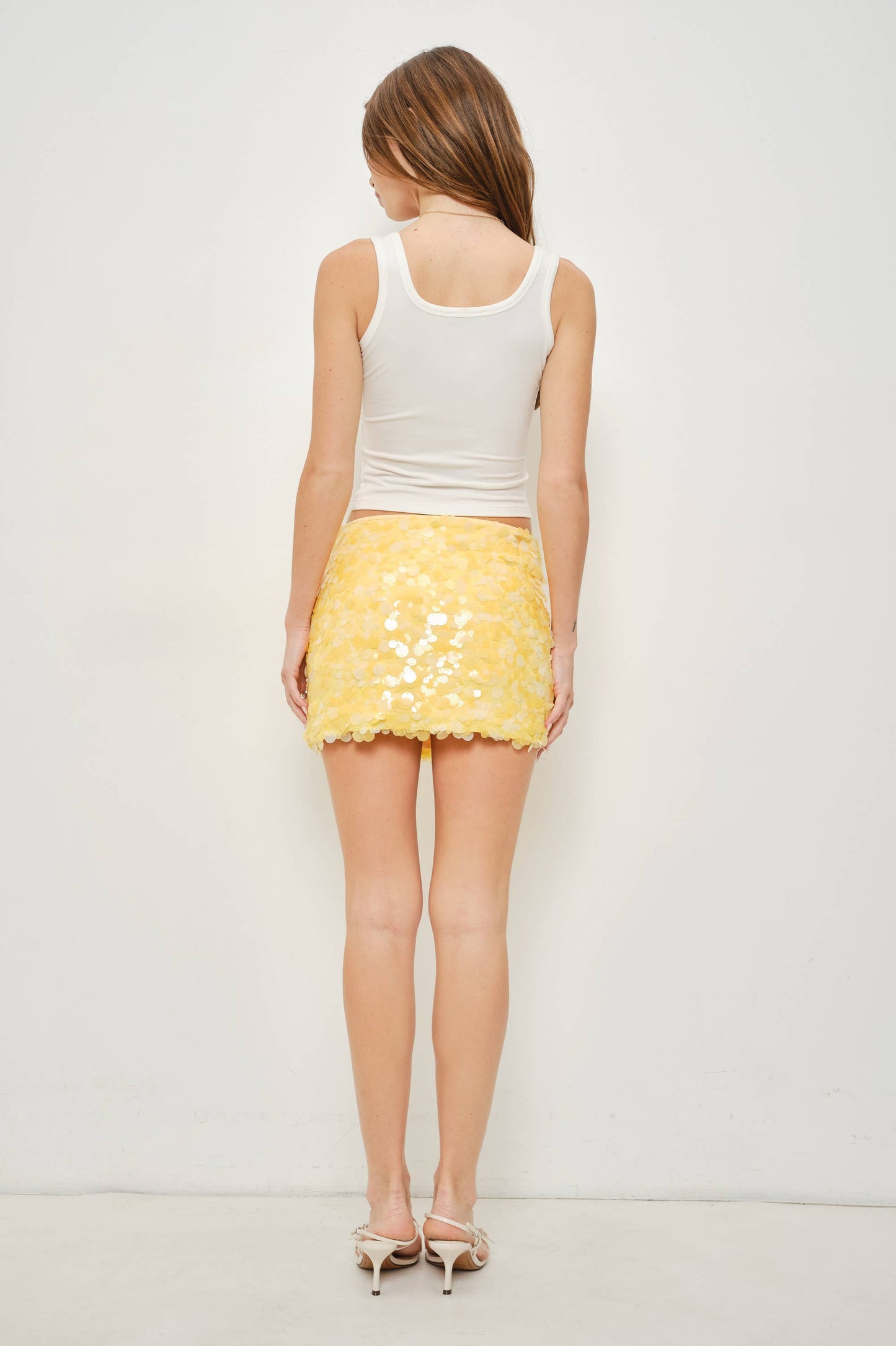 Sylvie  Sequin Skort