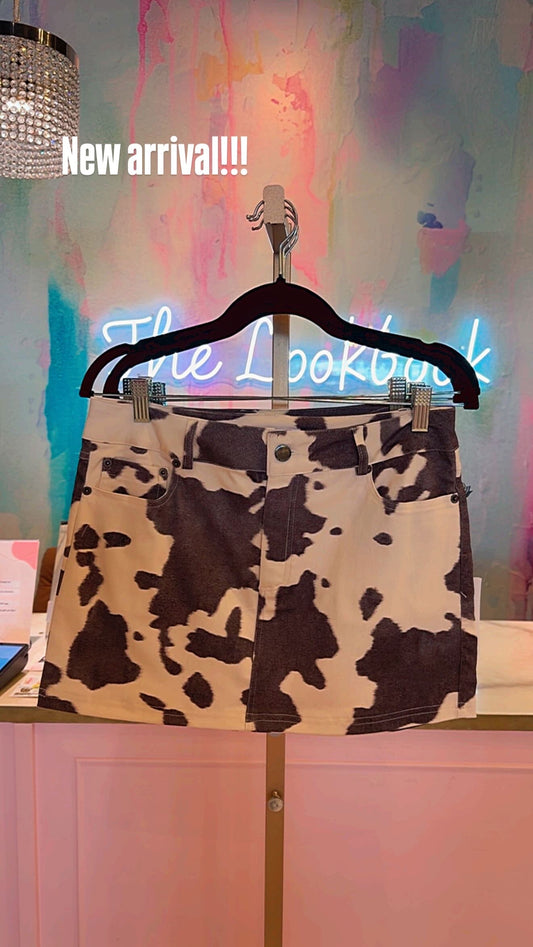 Cow Print Mini