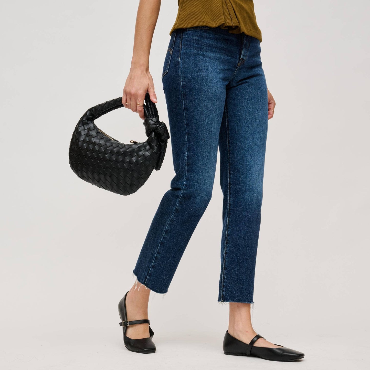 Elizabeth Woven Knot Clutch