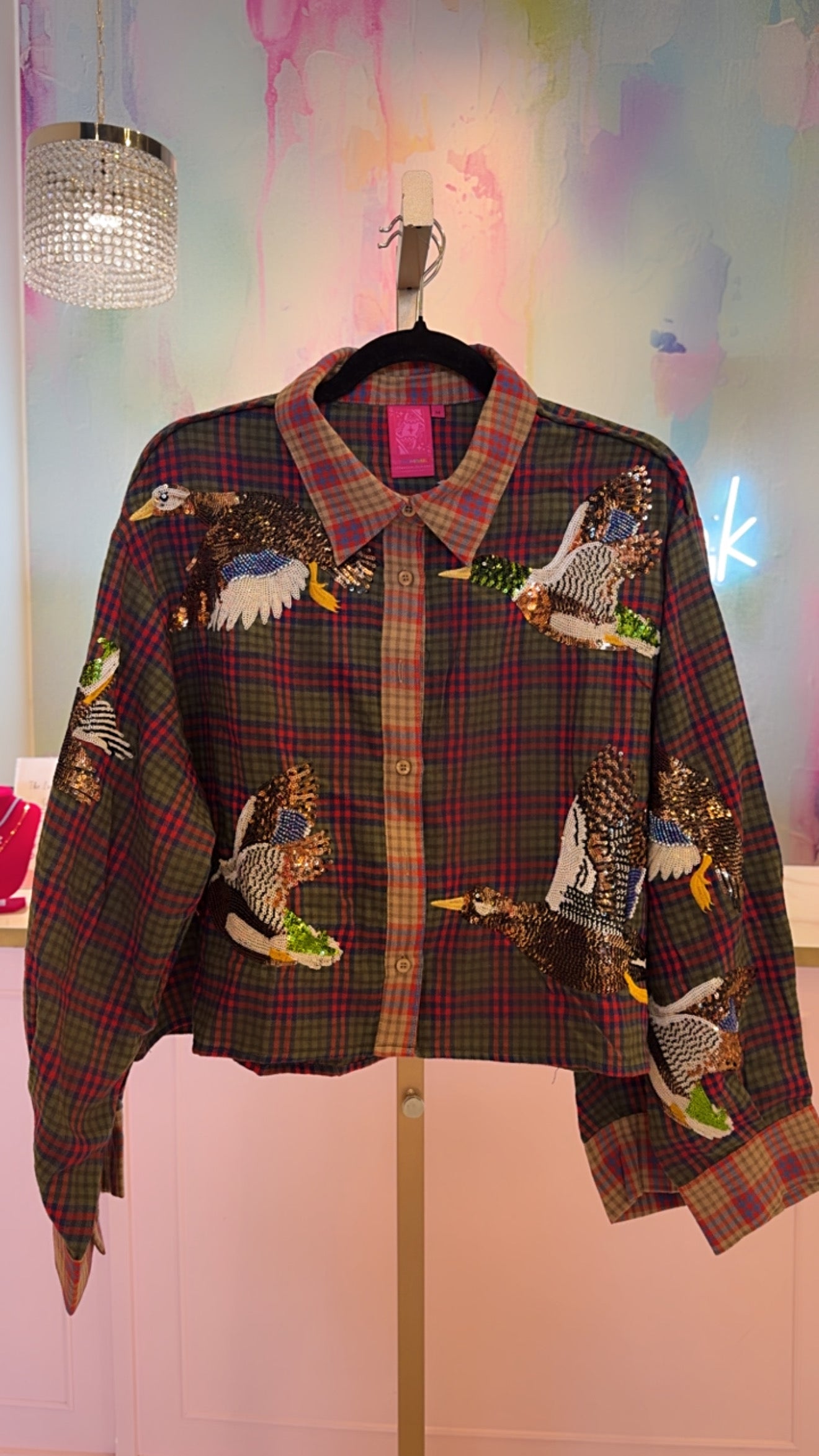 Queen of Sparkles Ducks Shirt