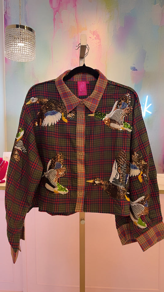 Queen of Sparkles Ducks Shirt