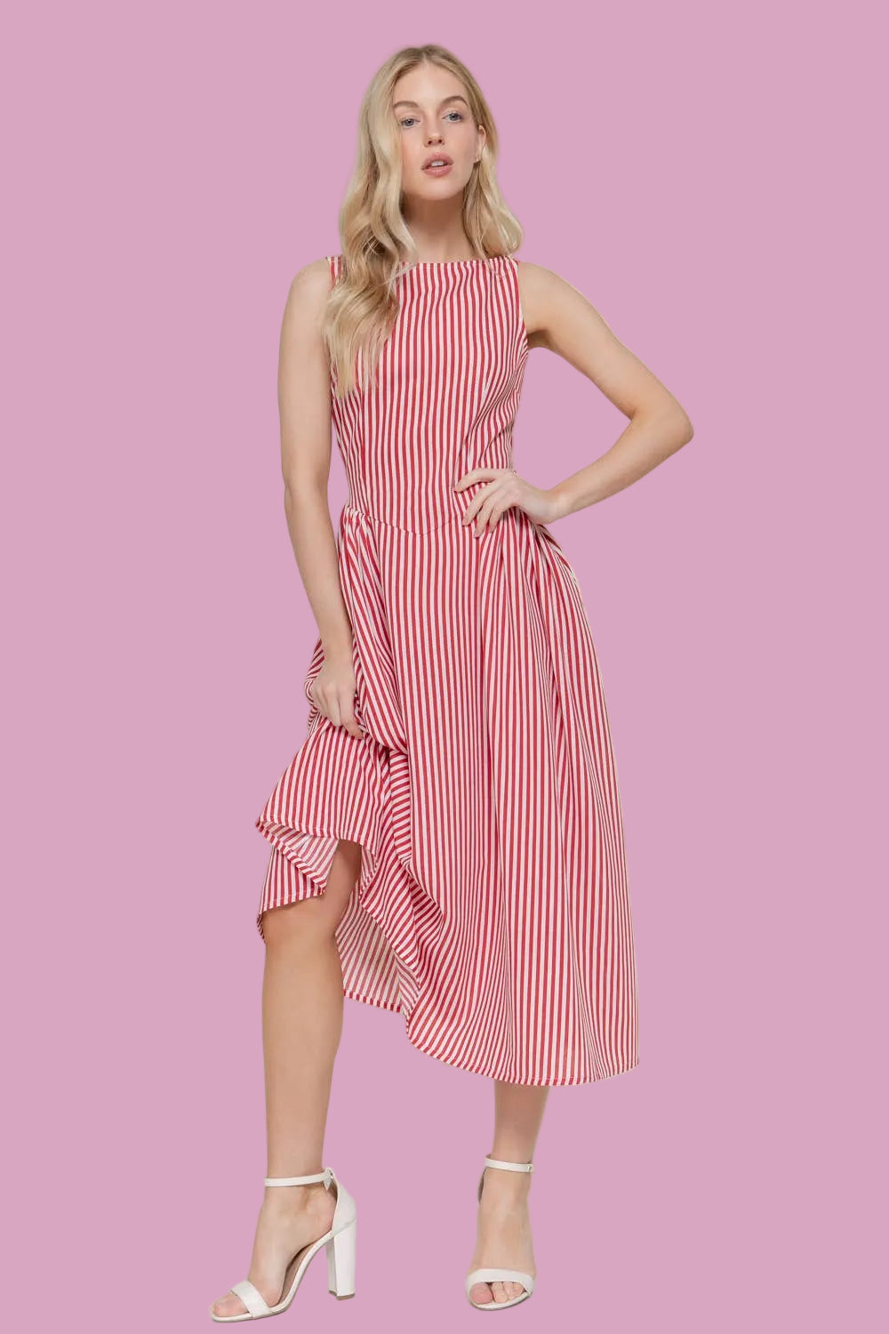 Leonora Striped Dress