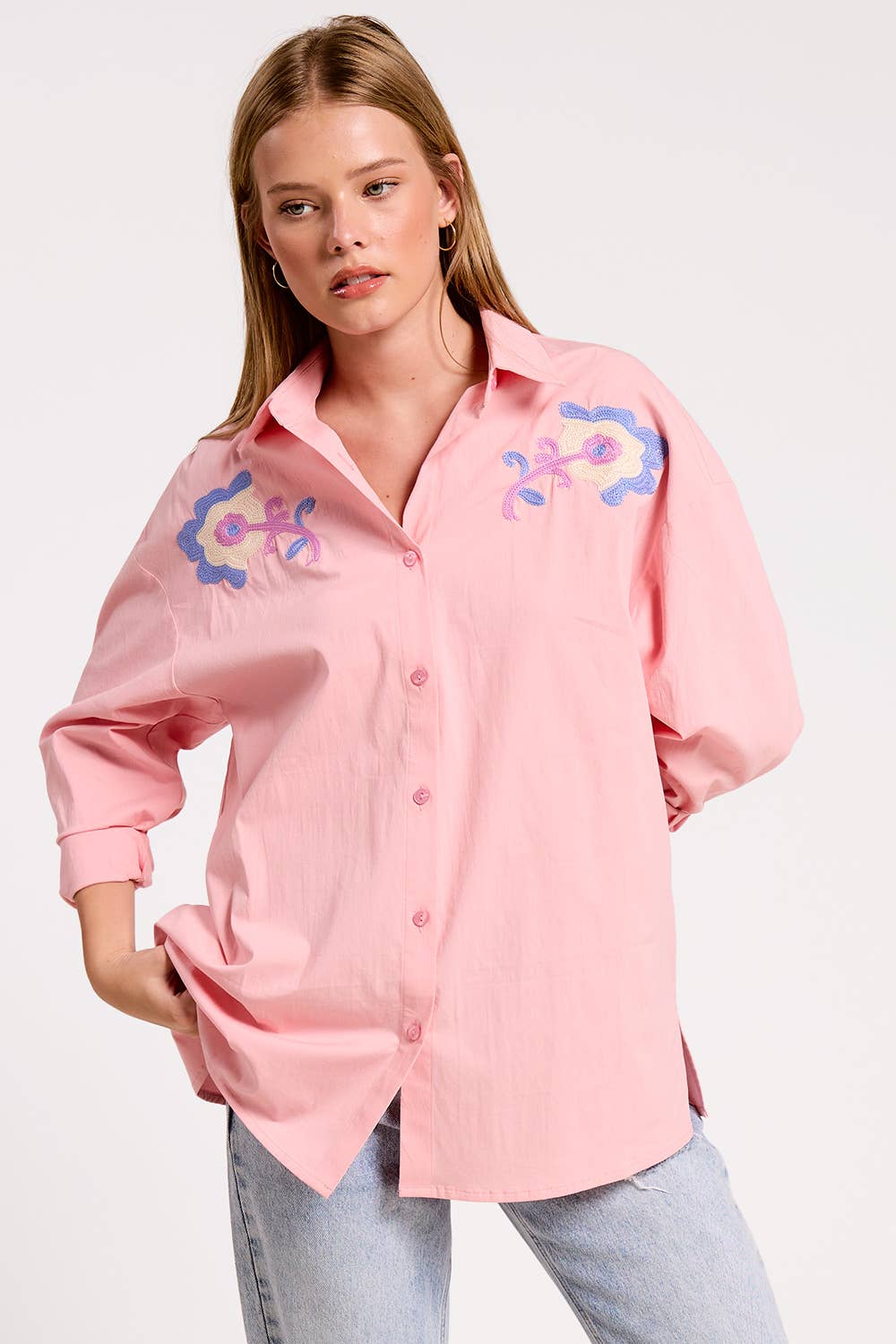 Loraine Embroidery Shirt