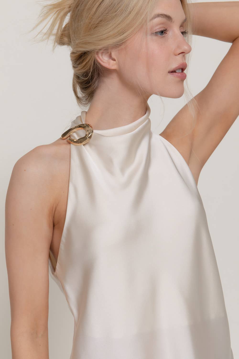 Yadira Satin Top