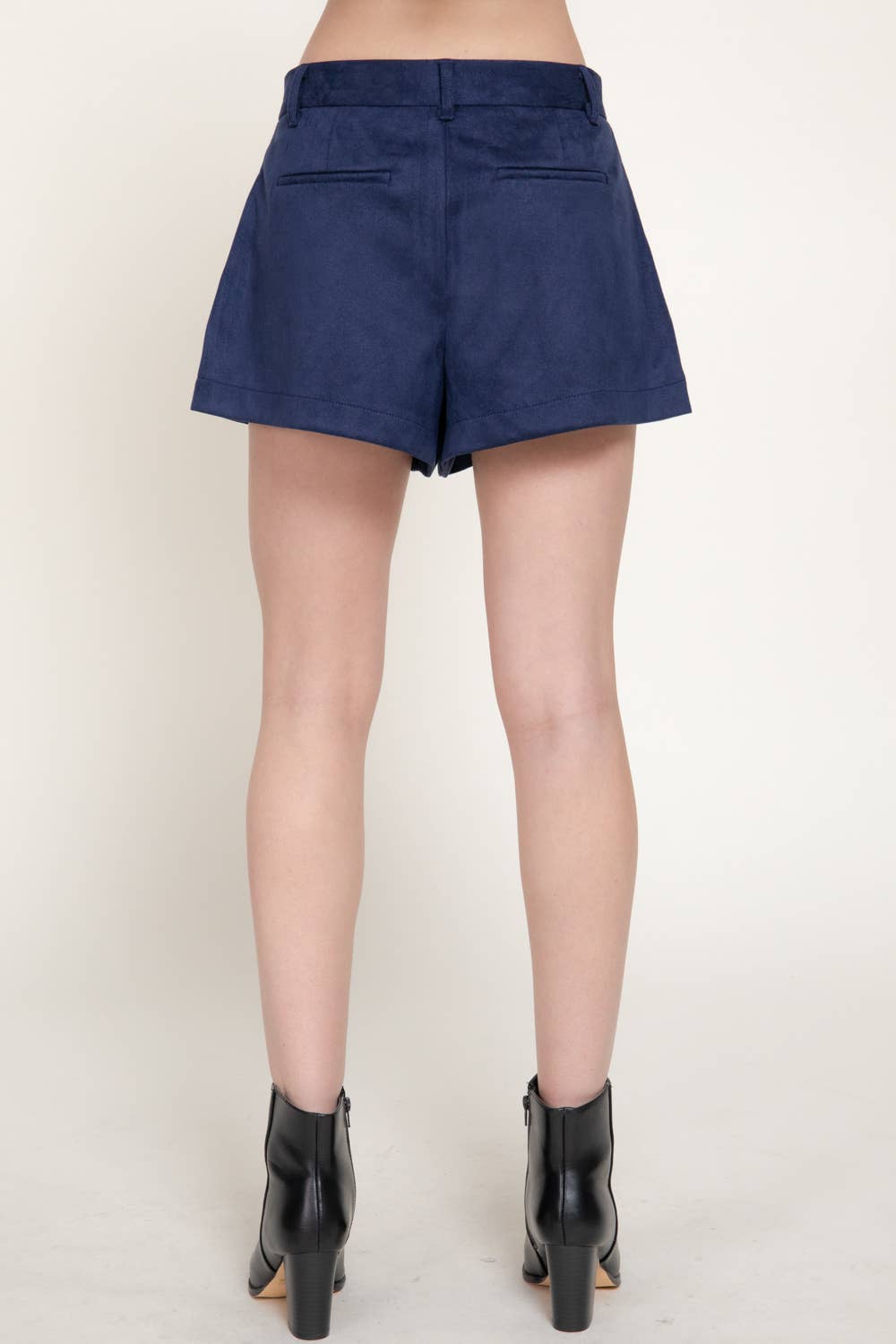 Suede Shorts