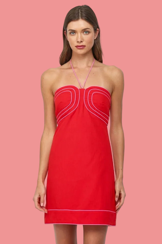 Aven Halter Dress