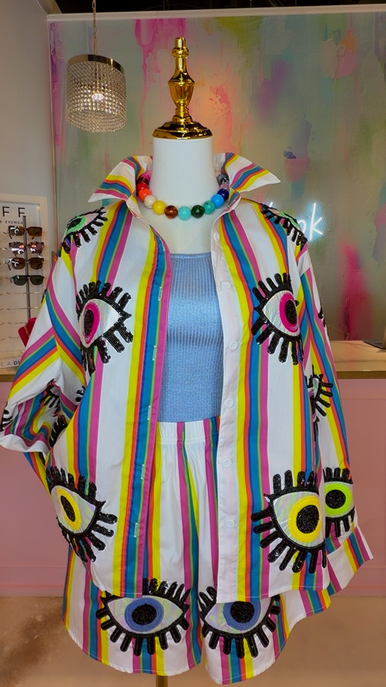 QOS Rainbow Eye Shirt