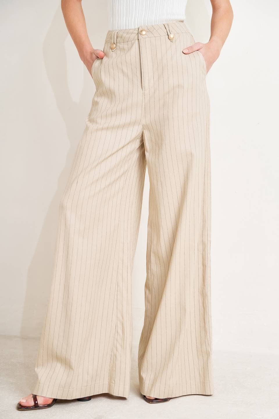 Grace Striped Pants