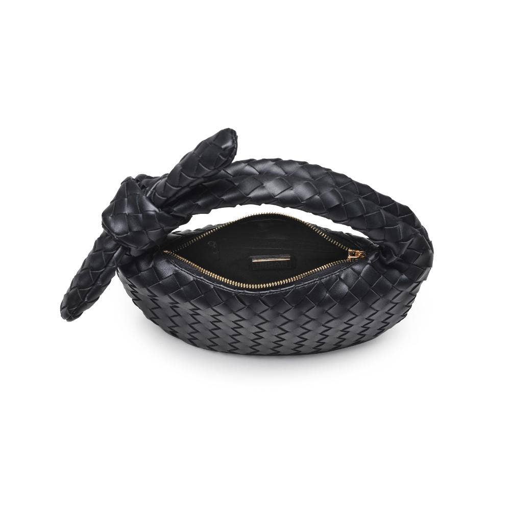 Elizabeth Woven Knot Clutch