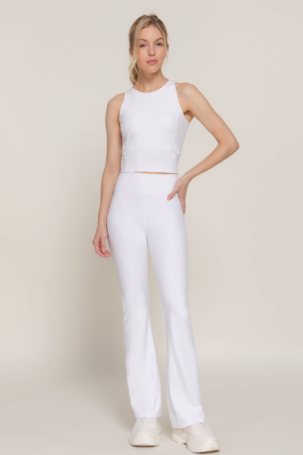 Halter Neck Workout Crop Top