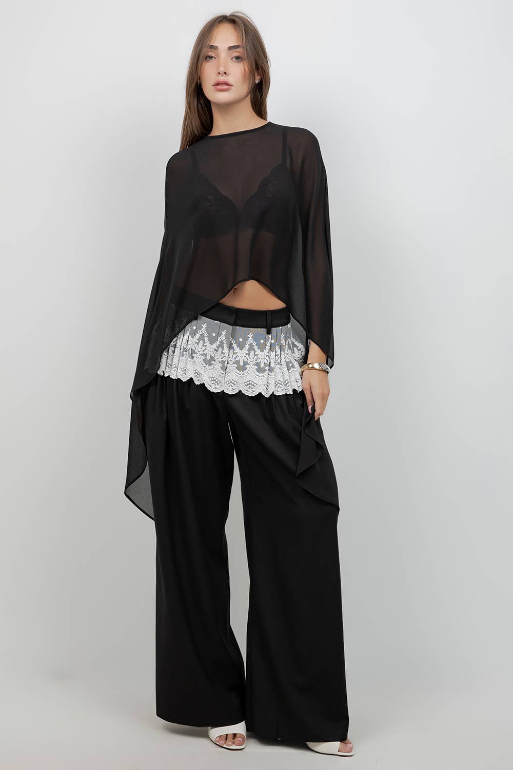 SOFT WOVEN LAYER CAPE