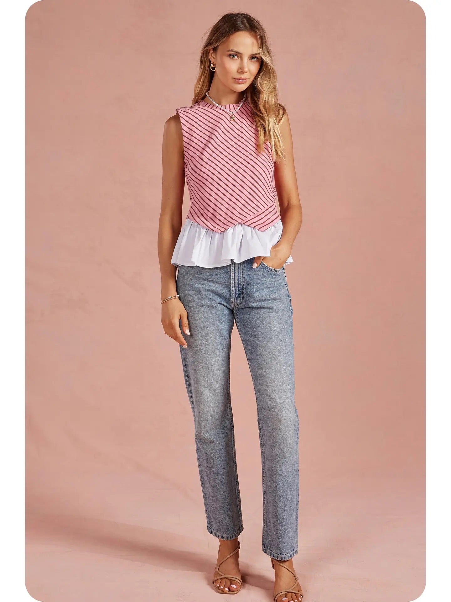 Pamela Striped Top