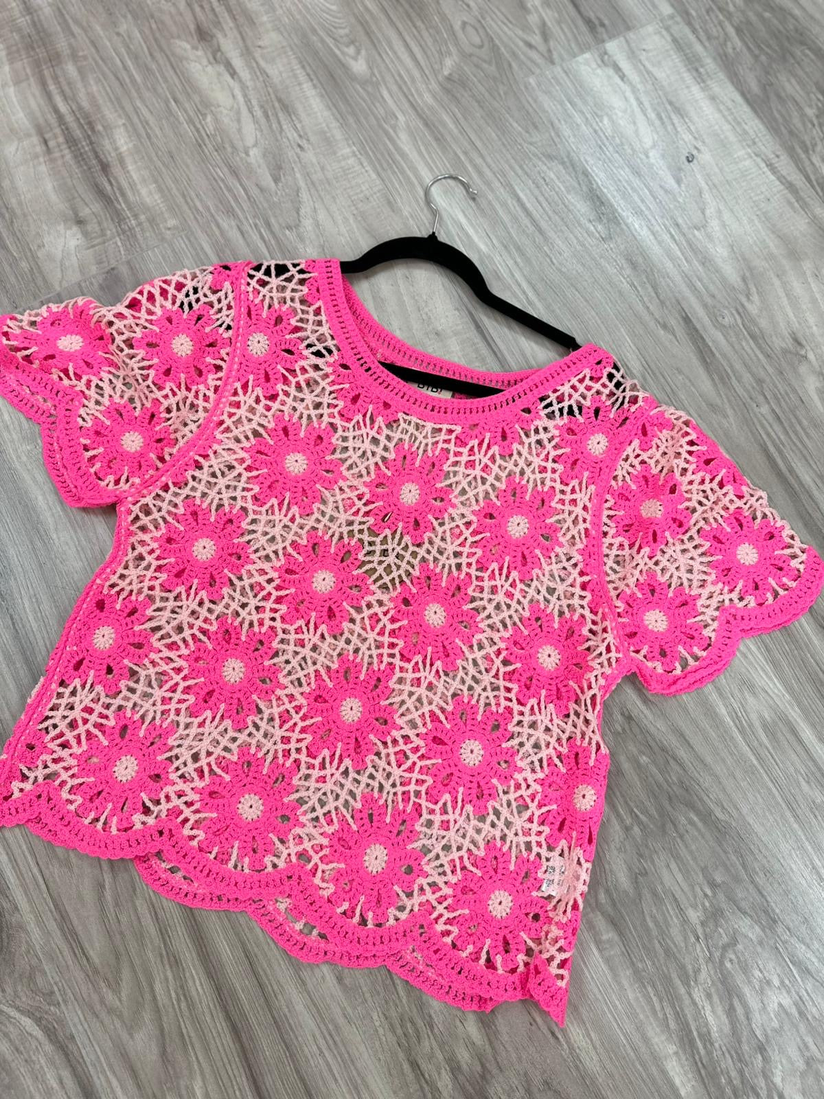 Crochet Flowers Top