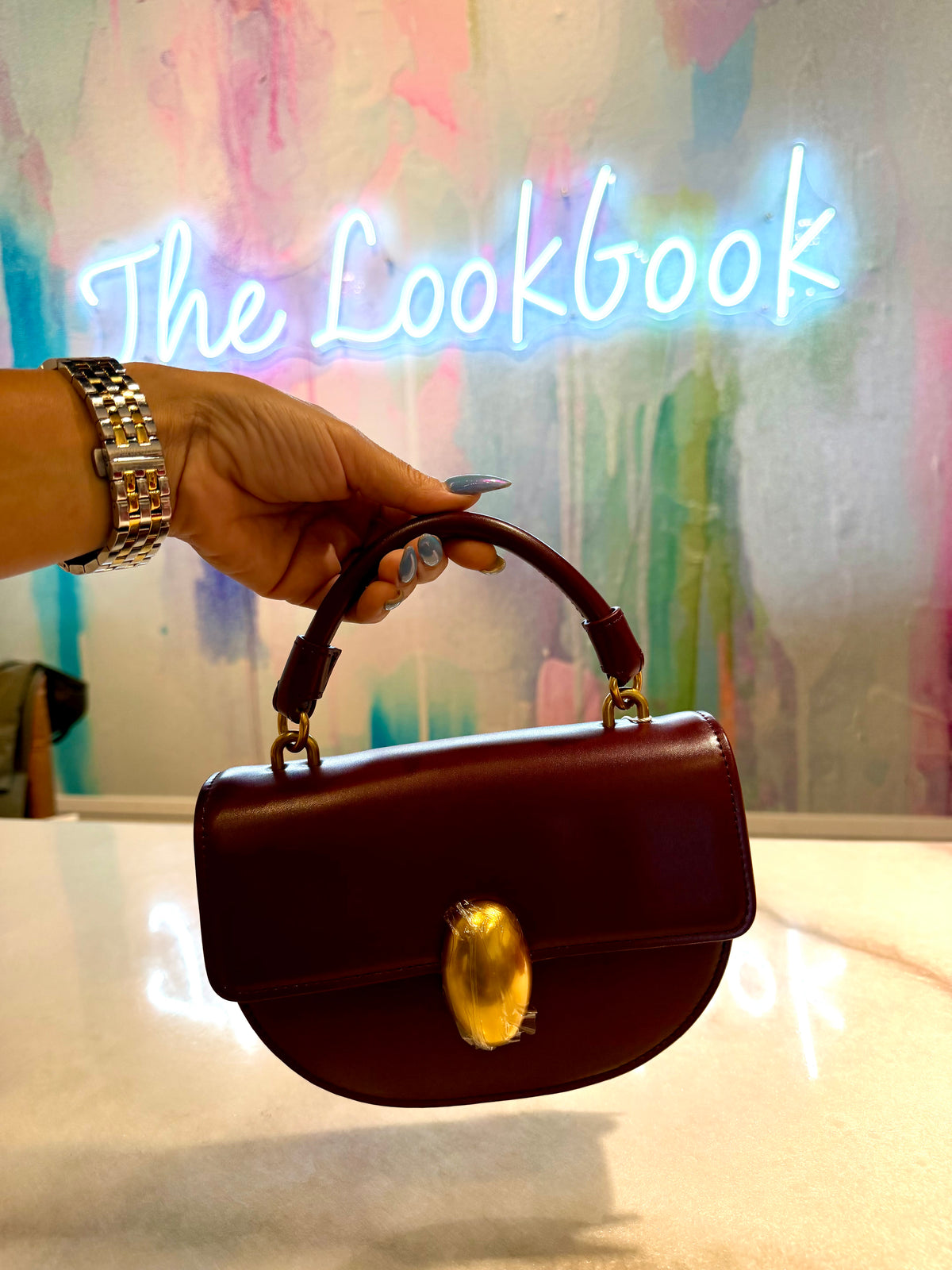 Burgundy Kaire Bag