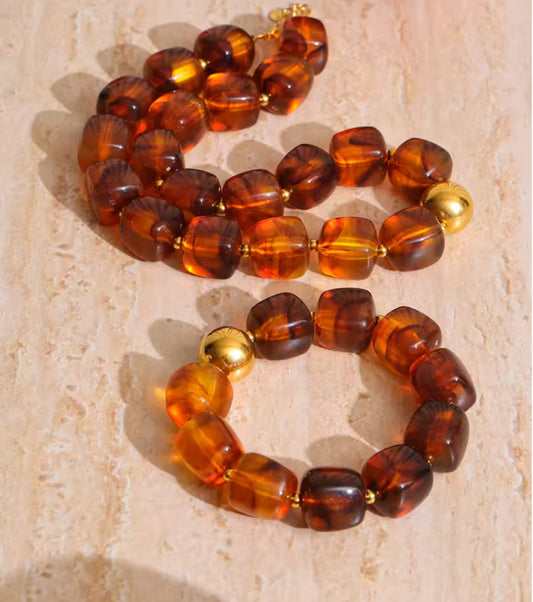 Acrylic Bead Bracelet