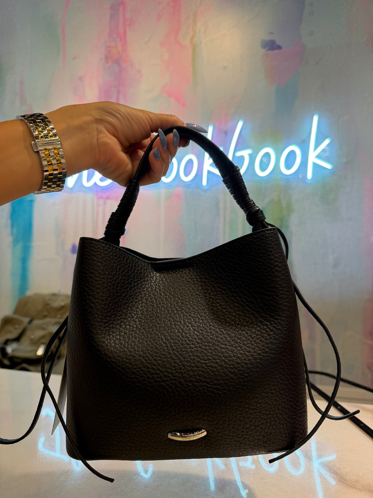 Alya Black Purse