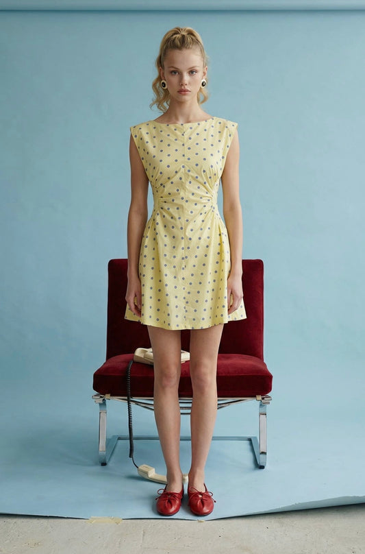 Heather Dress polka Dot