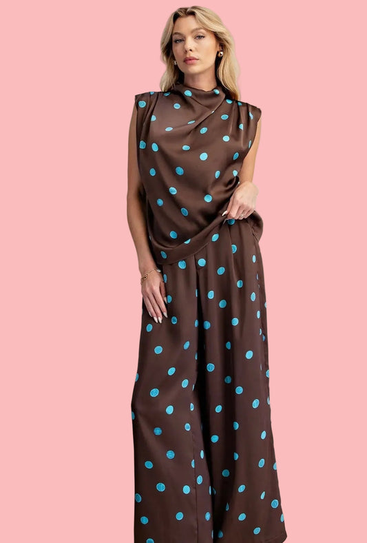 Helena Polka Dot Set