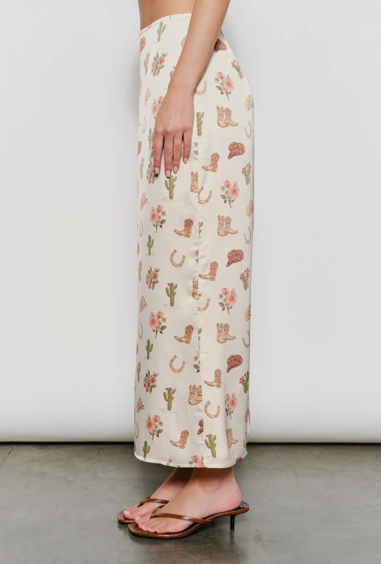 Western Maxi Skirt