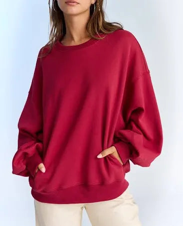 Burgundy Sweatshirt
