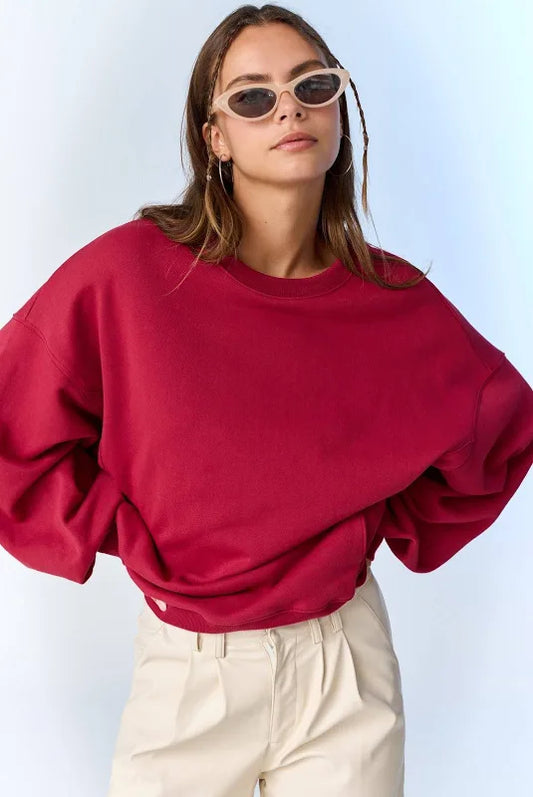 Burgundy Sweatshirt