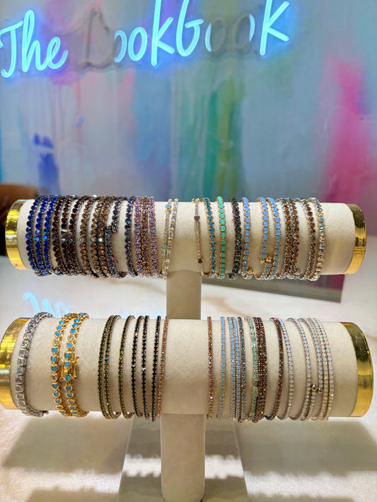 Stackable Rhinestone Bracelet Small