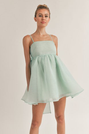 Minty Breeze Mini Dress