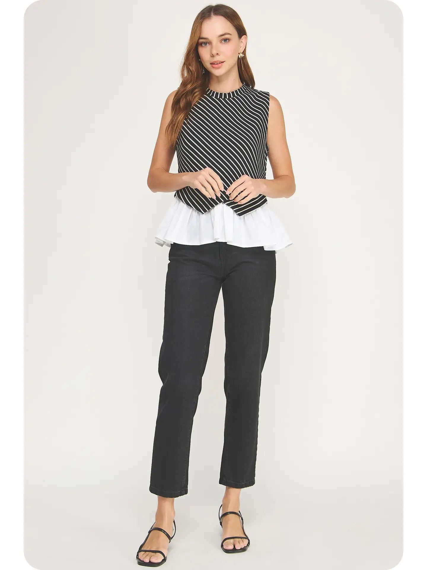 Pamela Striped Top
