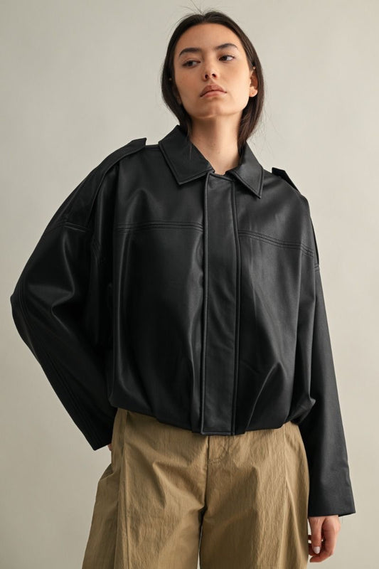 Blair Faux Leather Jacket