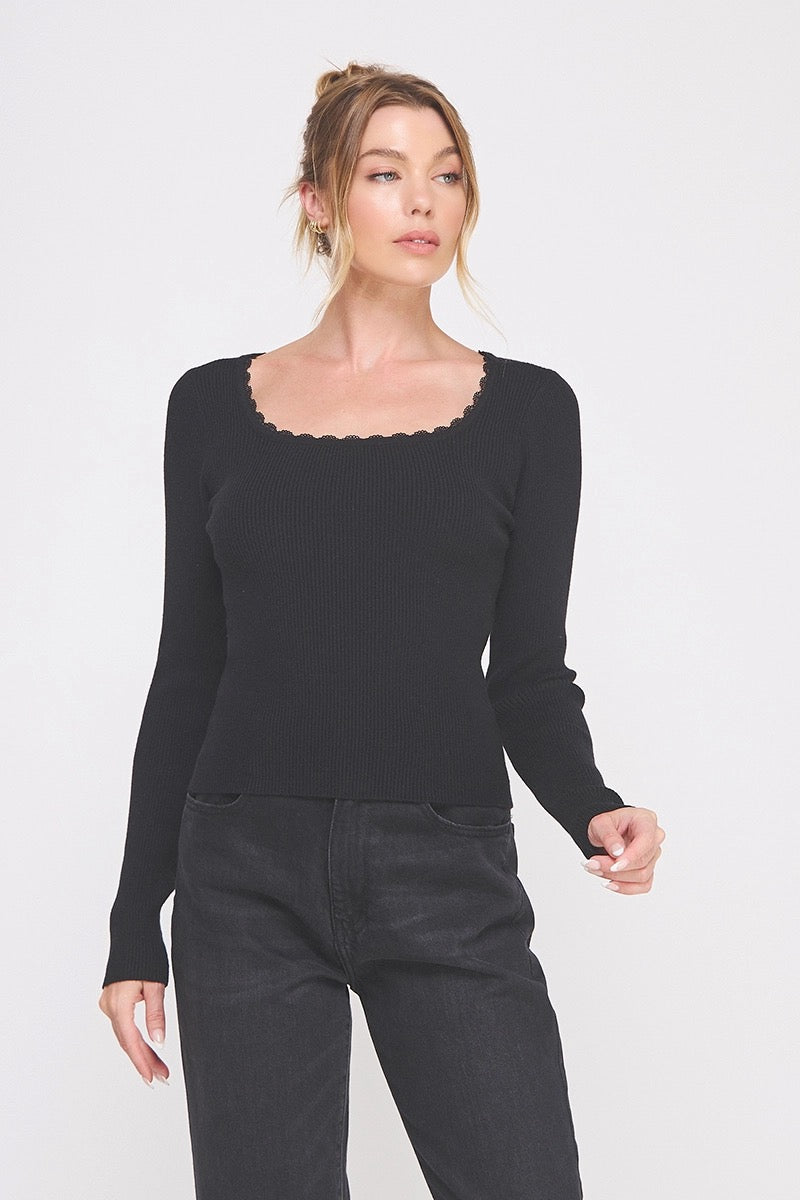 Atila Ribbed Top