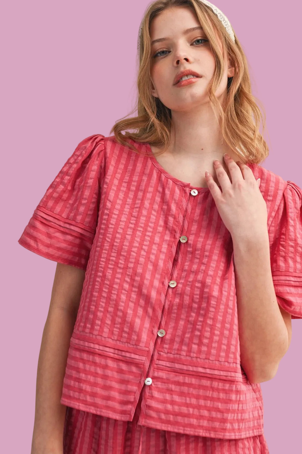 Raspberry Short Set