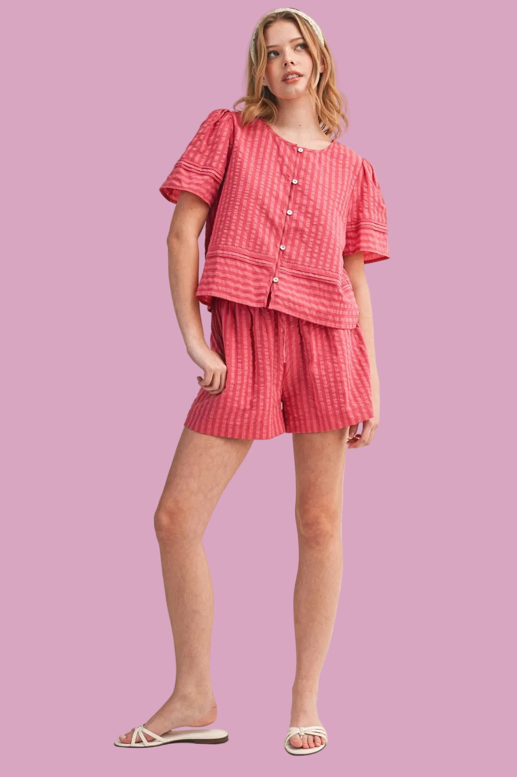 Raspberry Short Set