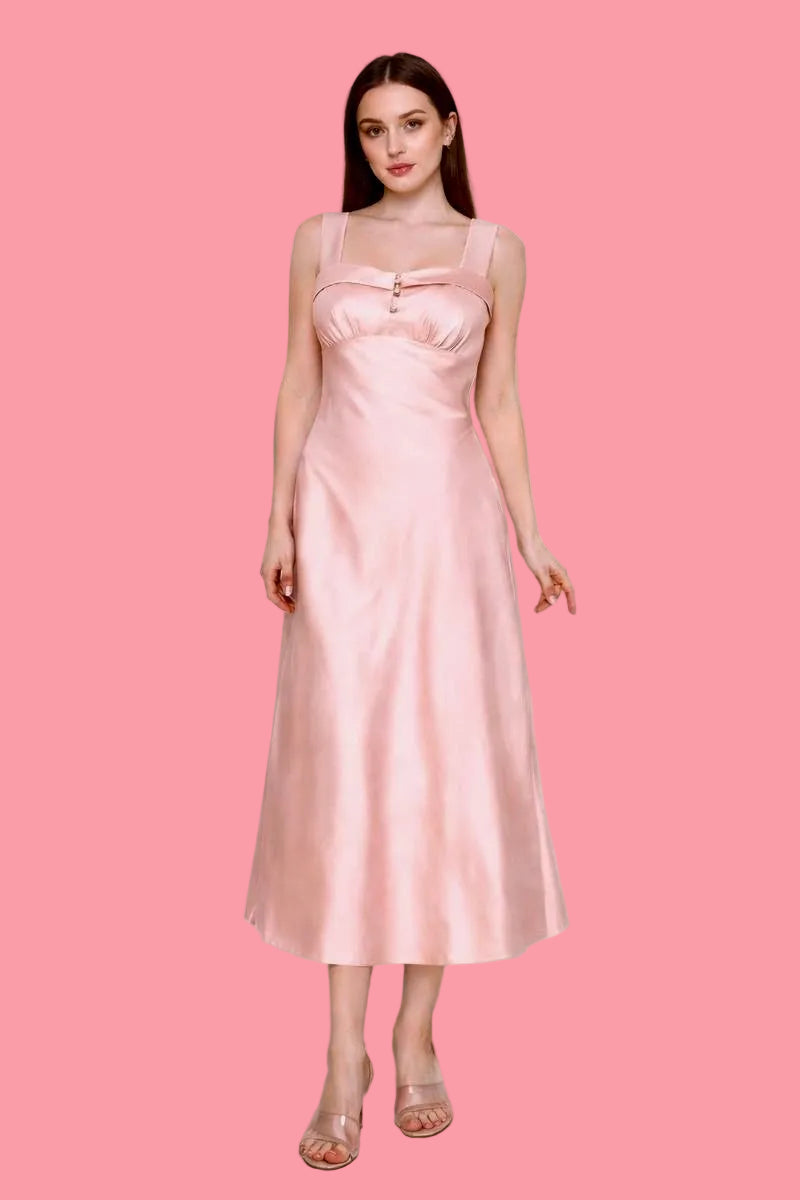 Ilse Satin Dress